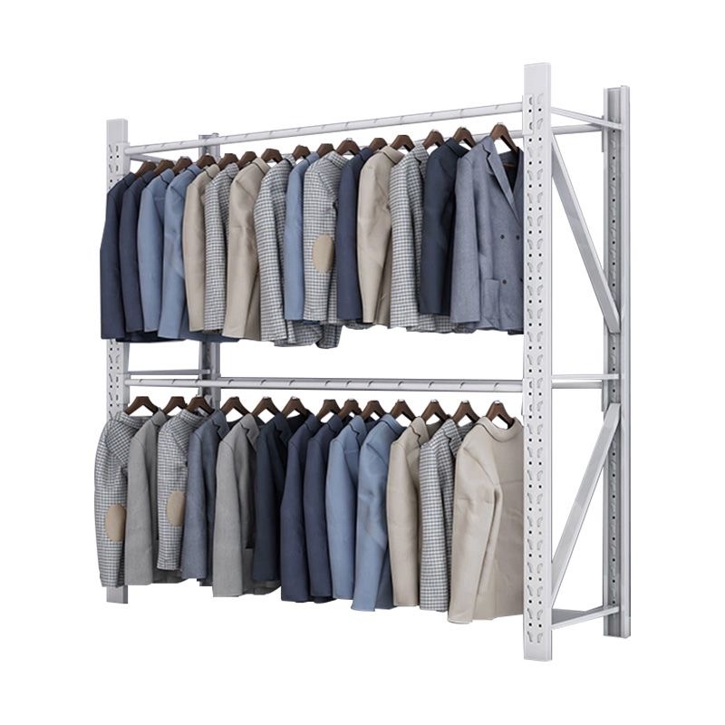 Heavy Duty Metal Garment Rack for Retail, Warehouse and Commercial Clothing Storage