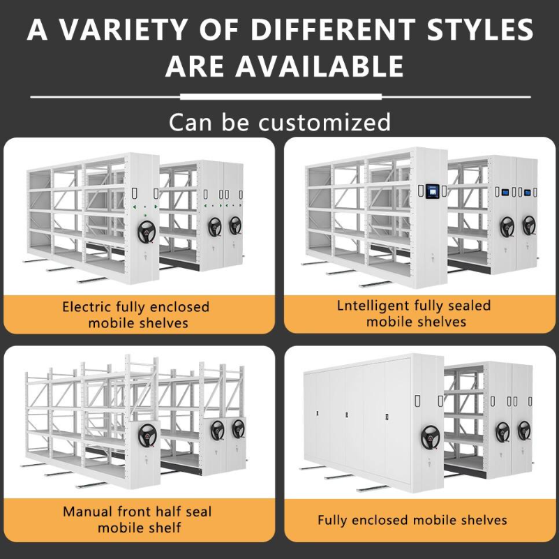 Mobile Shelving Systems for High Density Space-Saving Storage