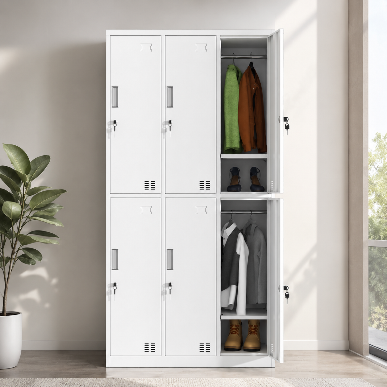Metal Storage Locker for School, Gym, Office and Staff Room Storage